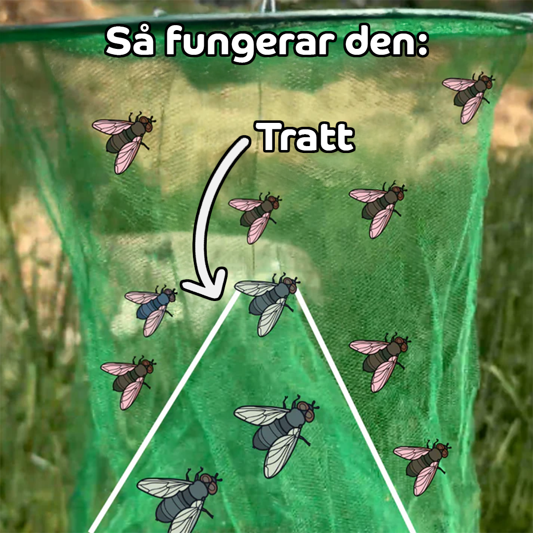 FlugSkydd™ - Mindre flugor i hagen