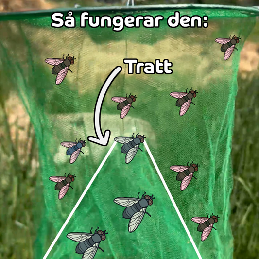 FlugSkydd™ - Mindre flugor i hagen